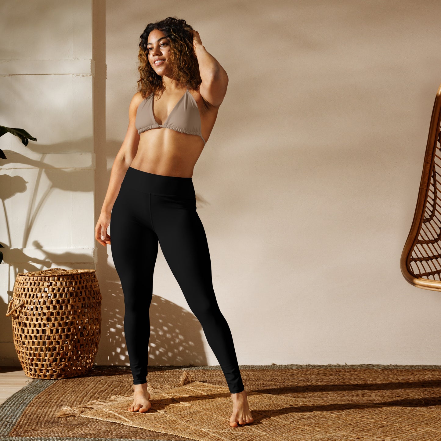 Black GUYDOSH Yoga Leggings