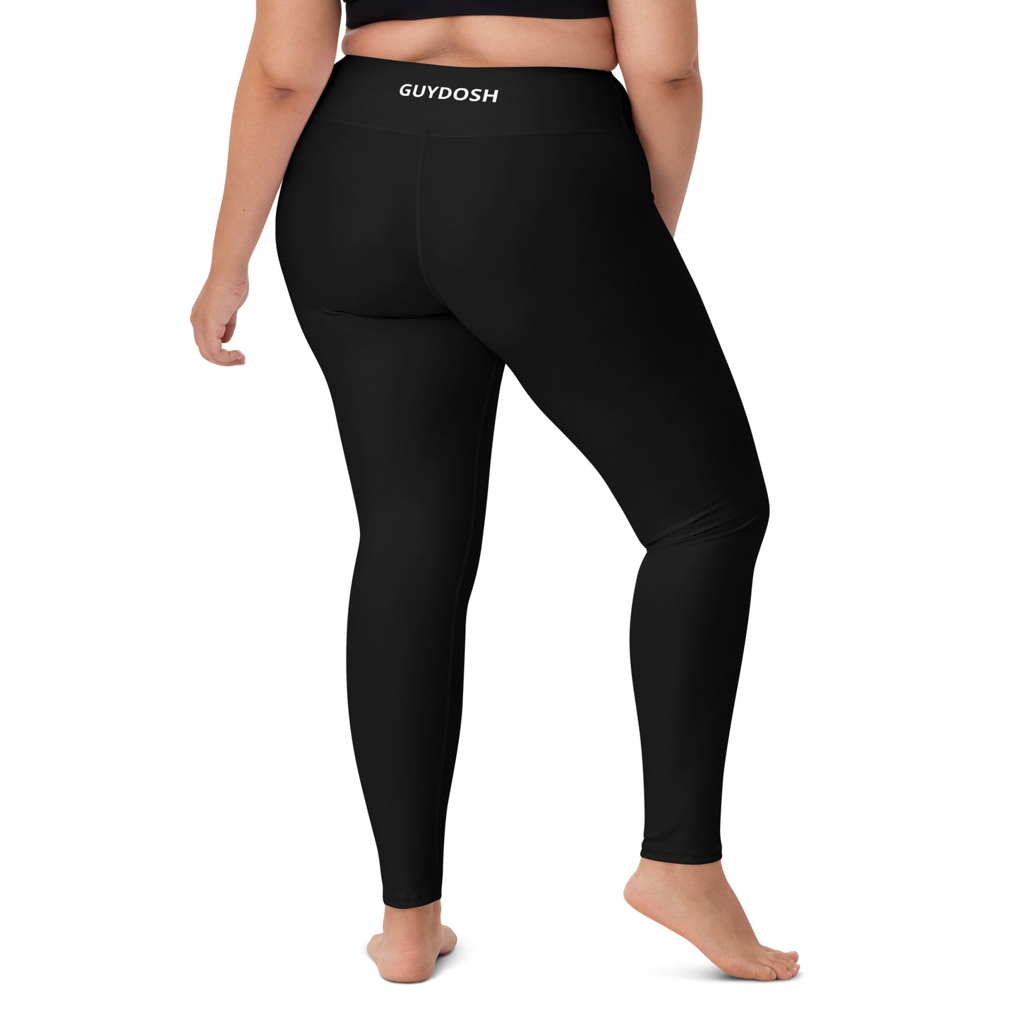 Black GUYDOSH Yoga Leggings